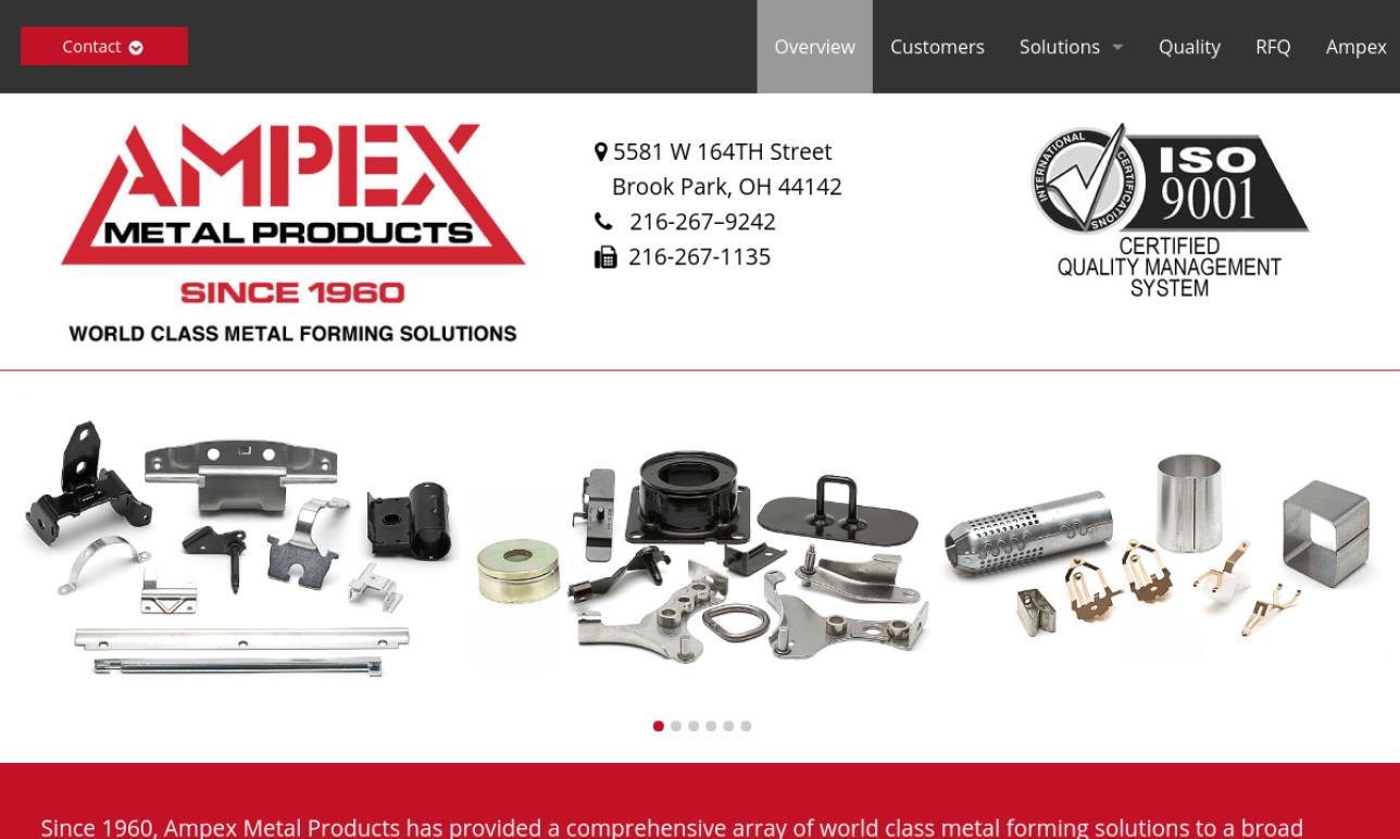 Ampex Metal Products