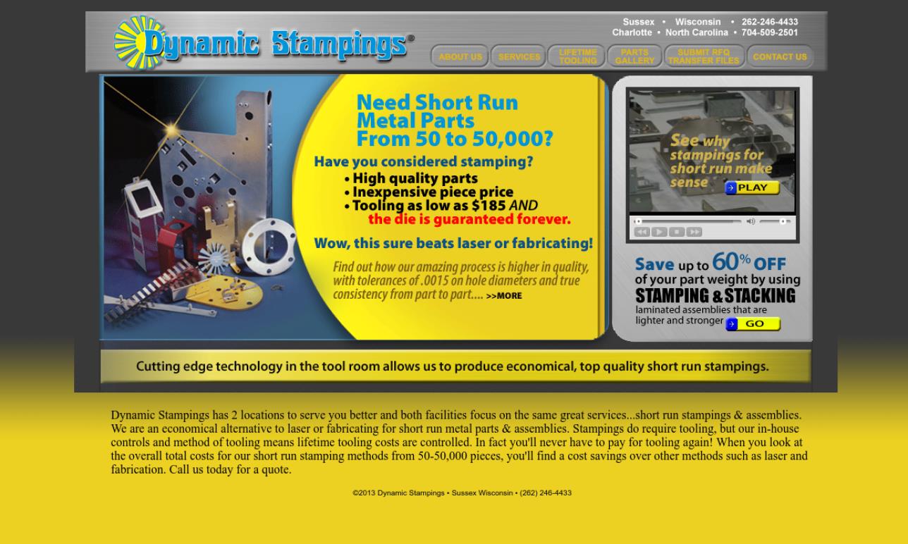 Dynamic Stampings, Inc.®