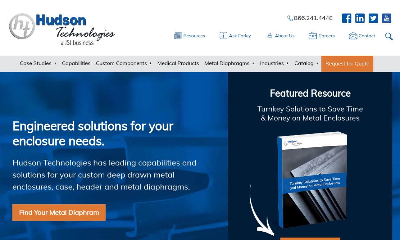 Hudson Technologies Metal Stamping