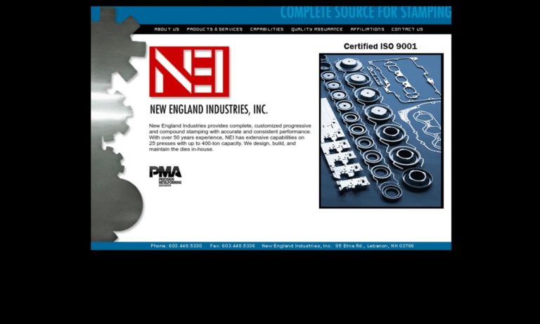 New England Industries, Inc.
