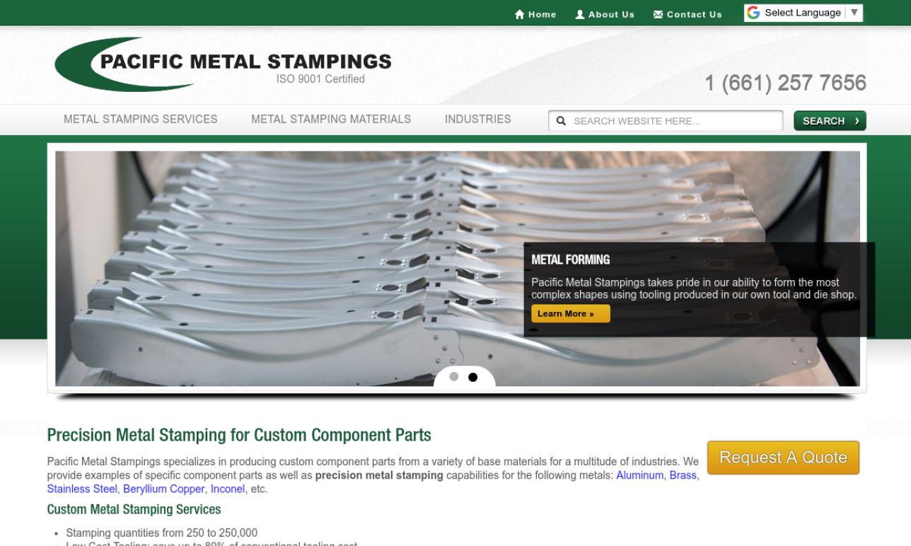 Pacific Metal Stampings, Inc.