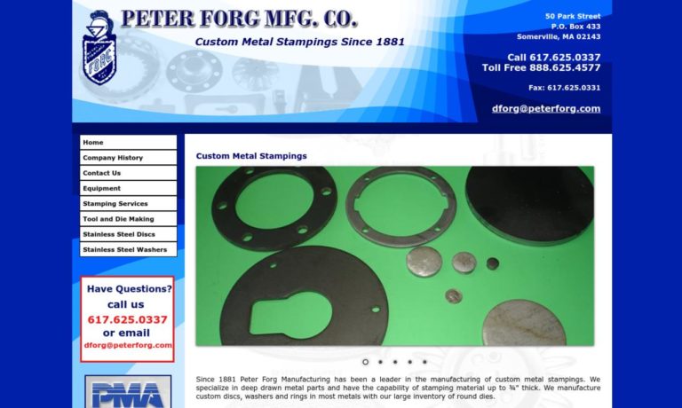 Peter Forg Manufacturing Co.