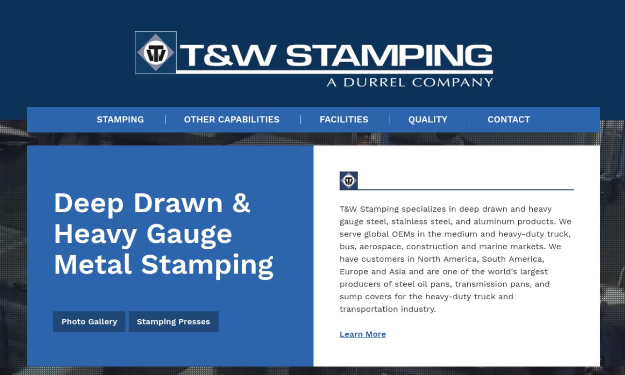 T&W Stamping, Inc.