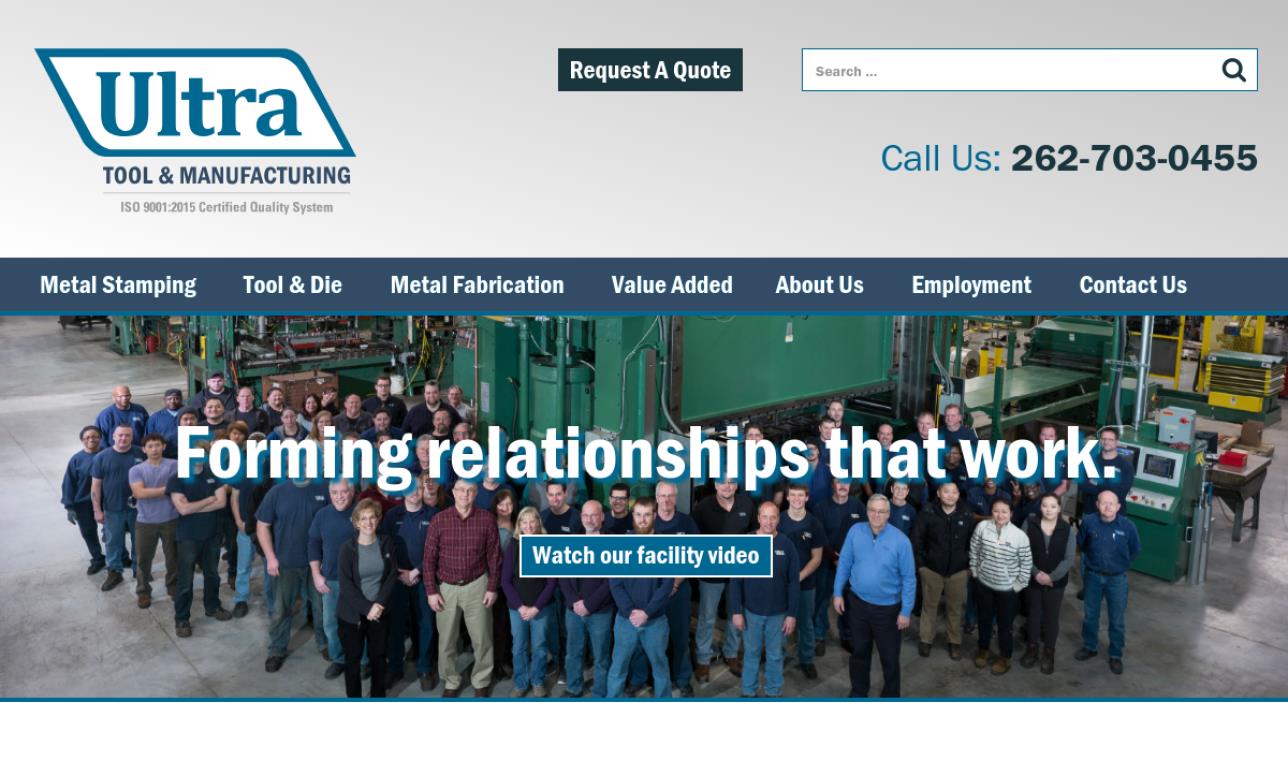 Ultra Tool & Manufacturing, Inc.