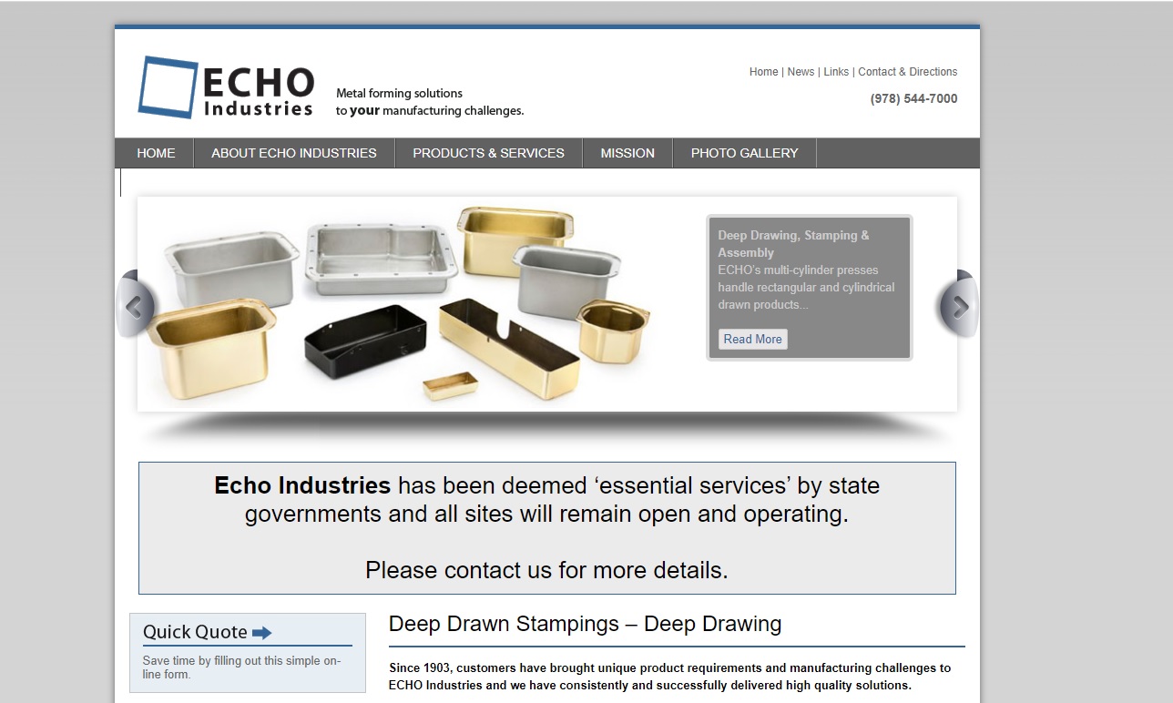 Echo Industries, Inc.